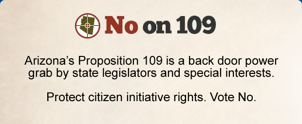  Prop 109 is a back door power grab by state legislators